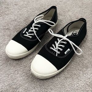 VANS Lo Pro RARE Black and Cream 50’s Style Sneakers Shoes